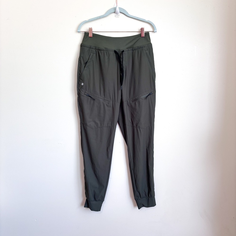 Willit Womens Cargo Jogger Pants Medium Green UPF 50+ Sun Protection Outdoor